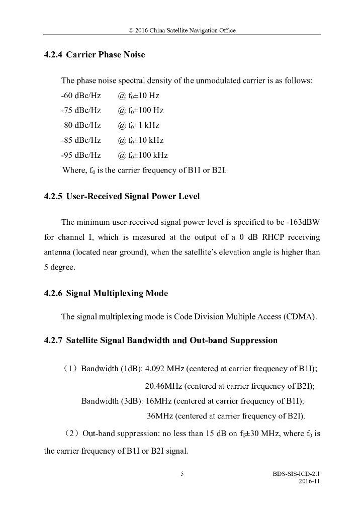 北斗系统空间信号接口控制文件（2.1版）英文版_第9页