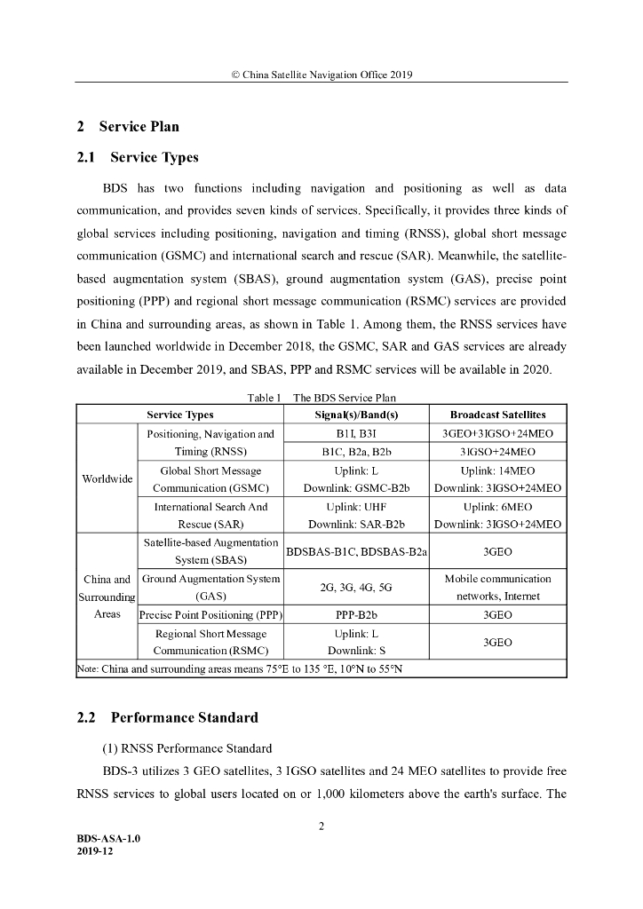 北斗卫星导航系统应用服务体系（1.0版）英文版_第6页