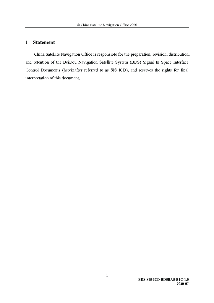 北斗卫星导航系统空间信号接口控制文件-星基增强服务信号BDSBAS-B1C（1.0版）英文版_第7页