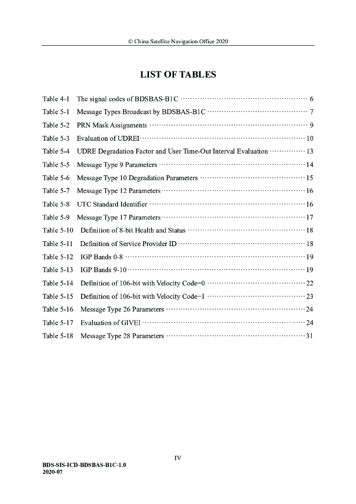 北斗卫星导航系统空间信号接口控制文件-星基增强服务信号BDSBAS-B1C（1.0版）英文版_第6页