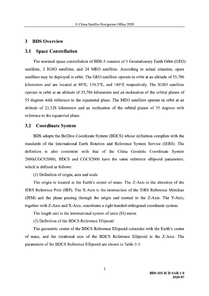北斗卫星导航系统空间信号接口控制文件-国际搜救服务（1.0版）英文版_第7页