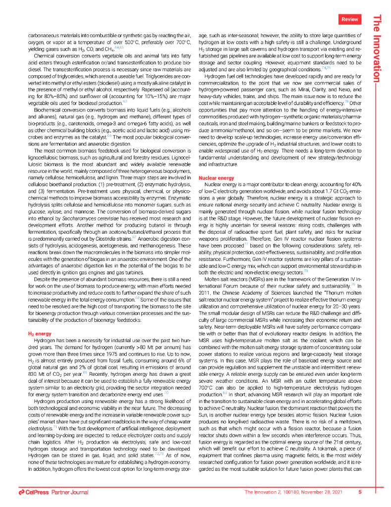 8位院士：实现碳中和的技术和前景（英文版）_第6页