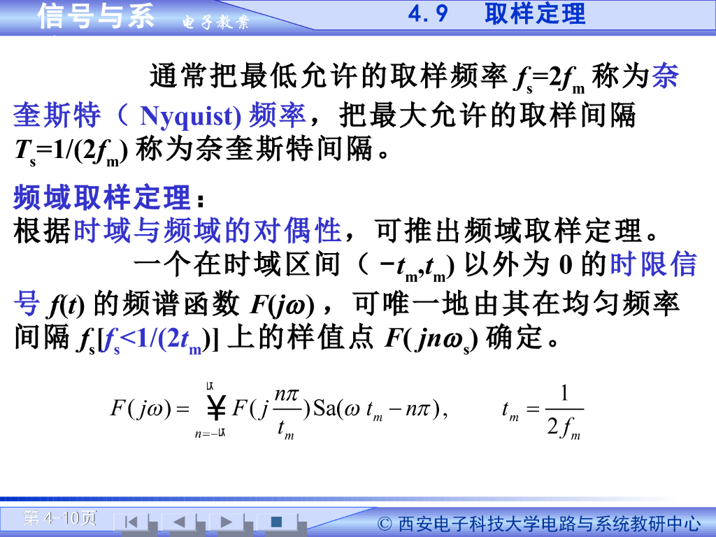 《信号与系统》演示文稿-采样定理_第10页