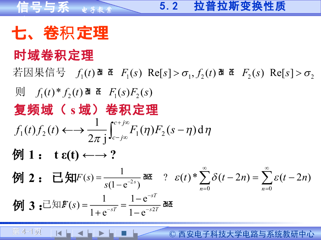 《信号与系统》演示文稿-拉普拉斯逆变换（一）