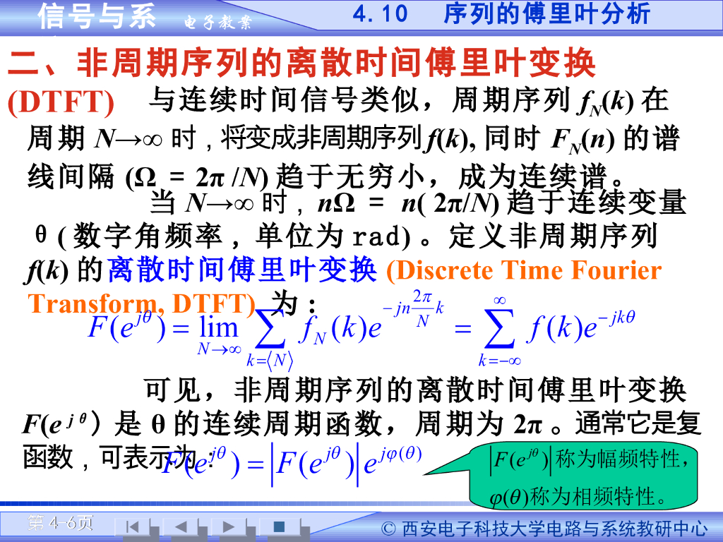 《信号与系统》演示文稿-离散傅里叶级数_第6页