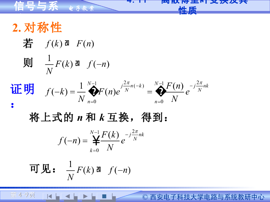 《信号与系统》演示文稿-离散时间傅里叶变换及性质_第9页