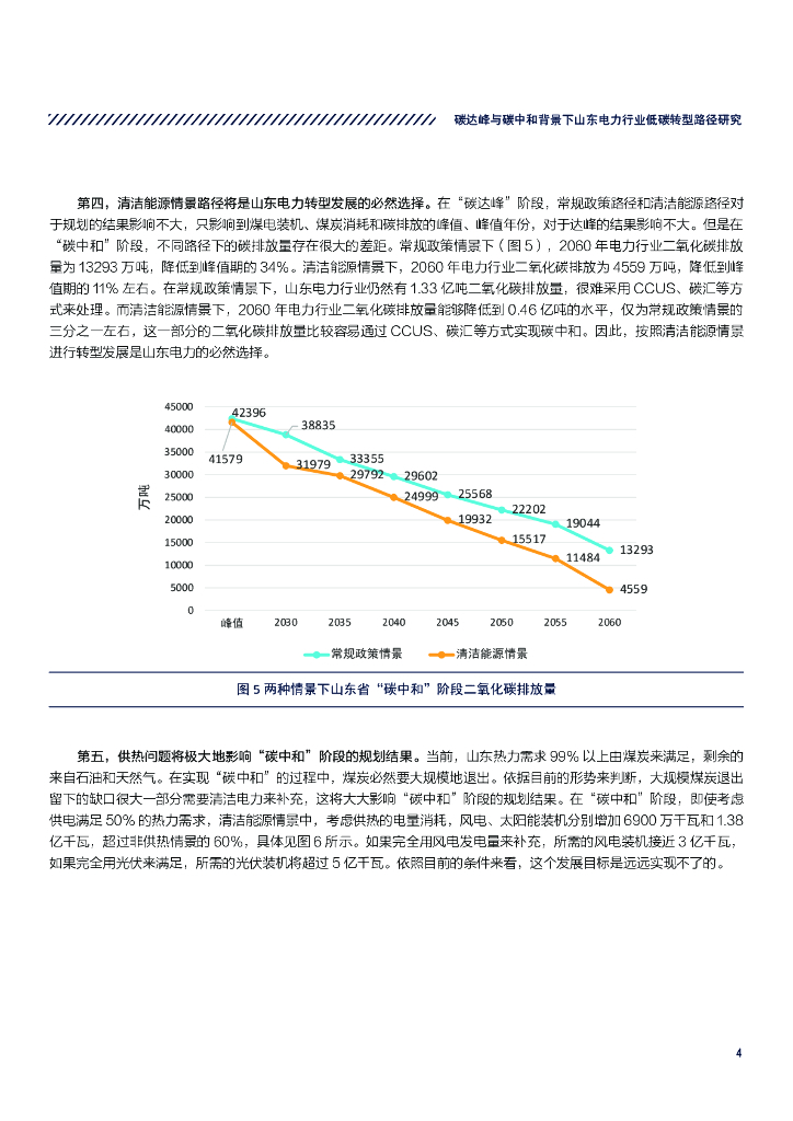 煤控研究&北京大学能源研究院：碳达峰与碳中和背景下山东电力行业低碳转型路径研究_第7页