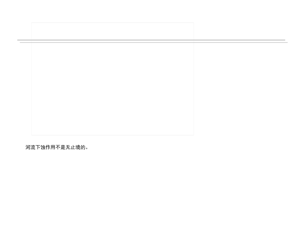 《地质与地貌学》演示文稿-河流地质作用分析
