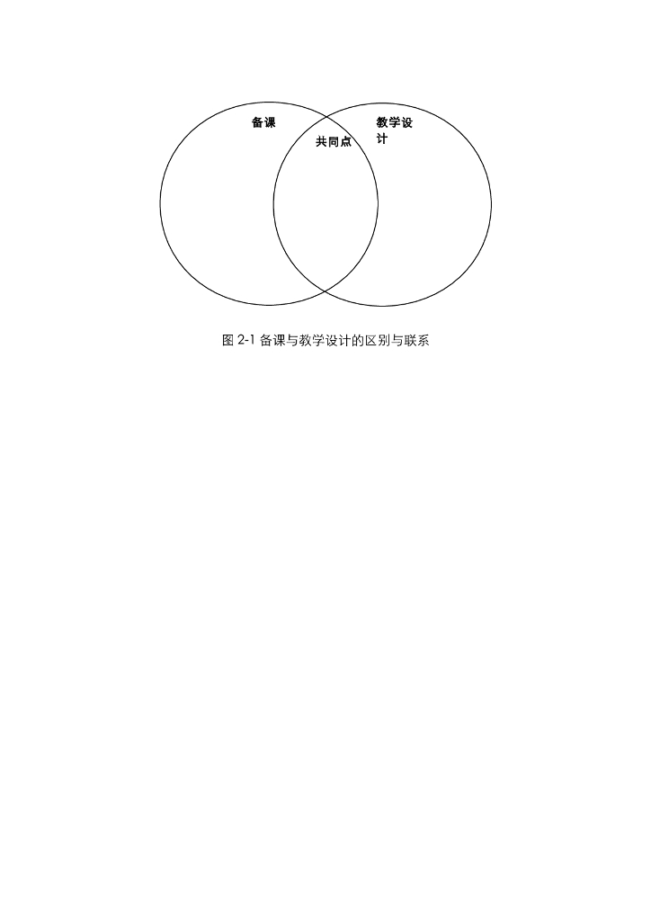 《现代教育技术应用》教学课件-第二章-第1节——案例研读：“老教师”的新课堂 教具：备课与教学设计的区别与联系