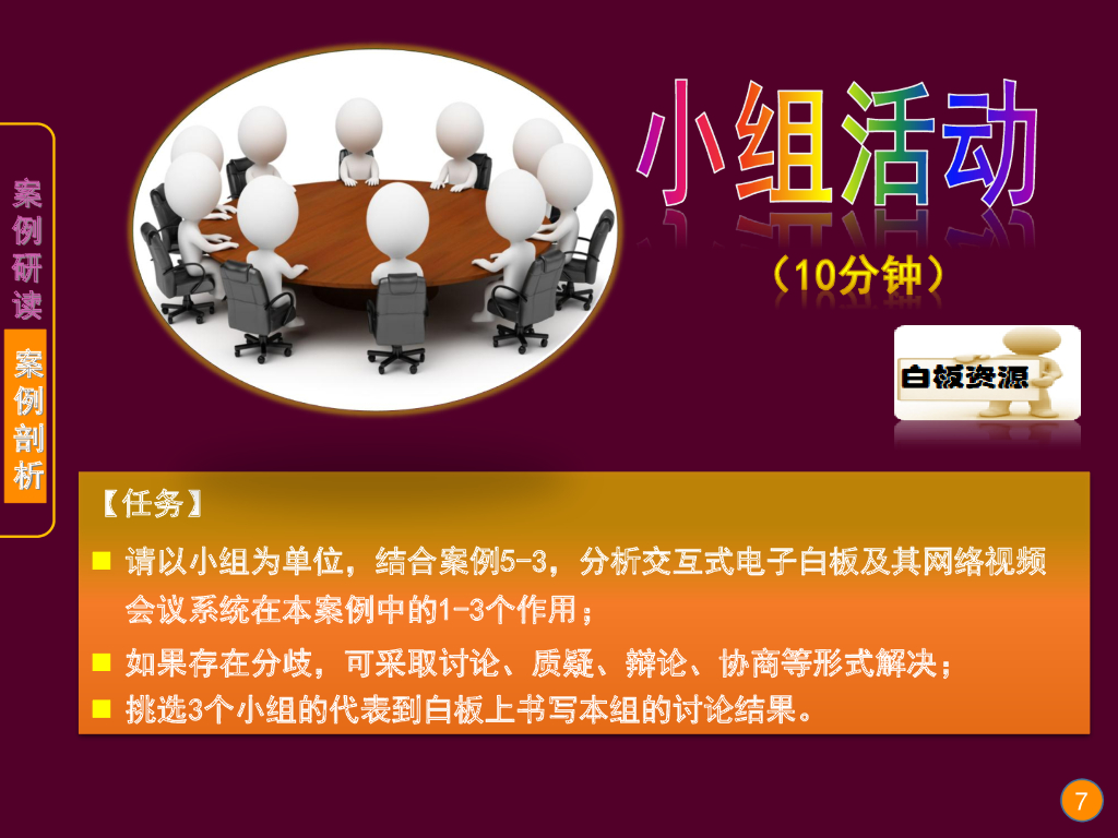 《现代教育技术应用》演示文稿-案例研读：交互式电子白板的教学功能（第五讲）_第7页