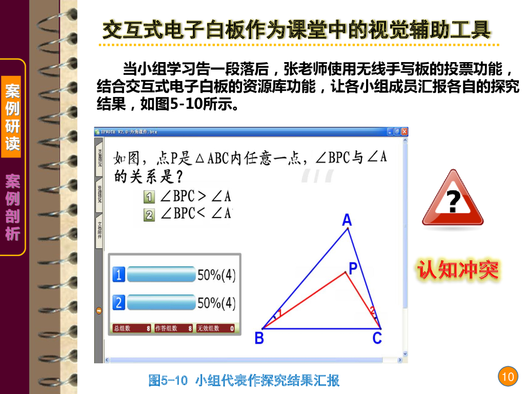 《现代教育技术应用》演示文稿-案例研读：交互式电子白板的教学功能（第三讲）_第10页