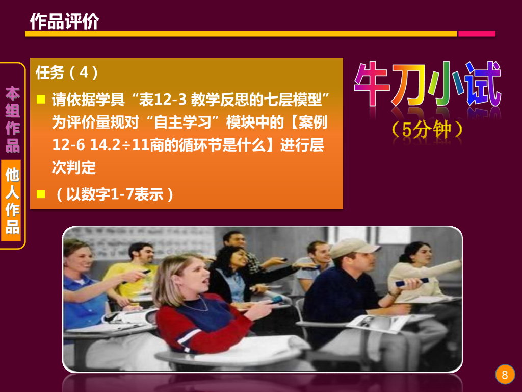 《现代教育技术应用》演示文稿-反思提高：对数字故事进行反思性评价_第8页