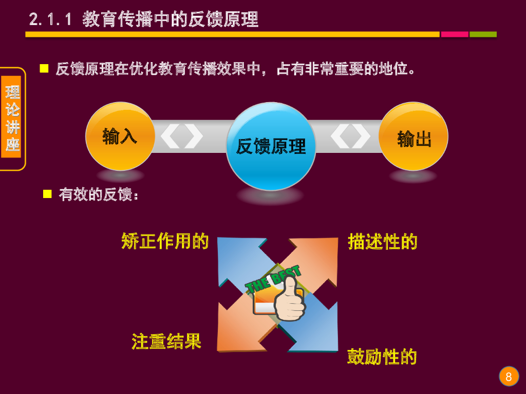 《现代教育技术应用》演示文稿-理论讲座：课堂互动反馈系统及其教学应用（第一讲）_第8页