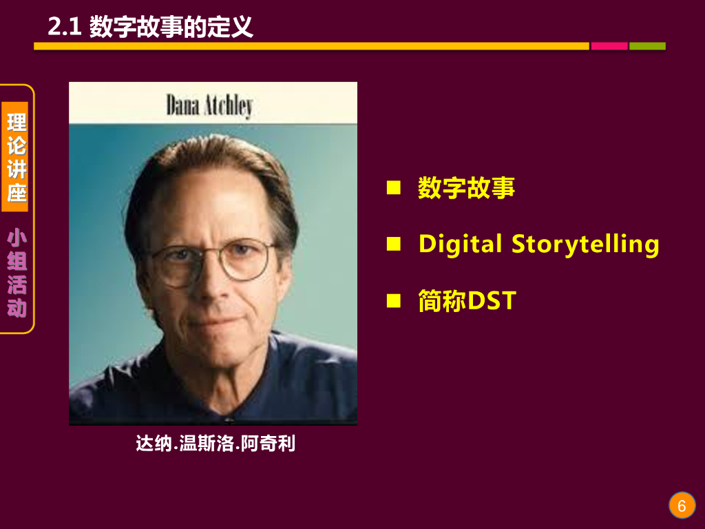 《现代教育技术应用》演示文稿-理论讲座：数字故事叙事与教学反思的理论与实践（第一讲）_第6页