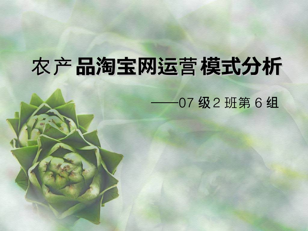 《农业企业经营管理学》学生作品合辑