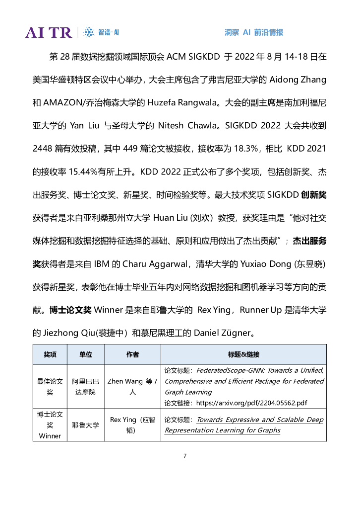 智谱AI：人工智能发展月报（2022年8月）_第7页