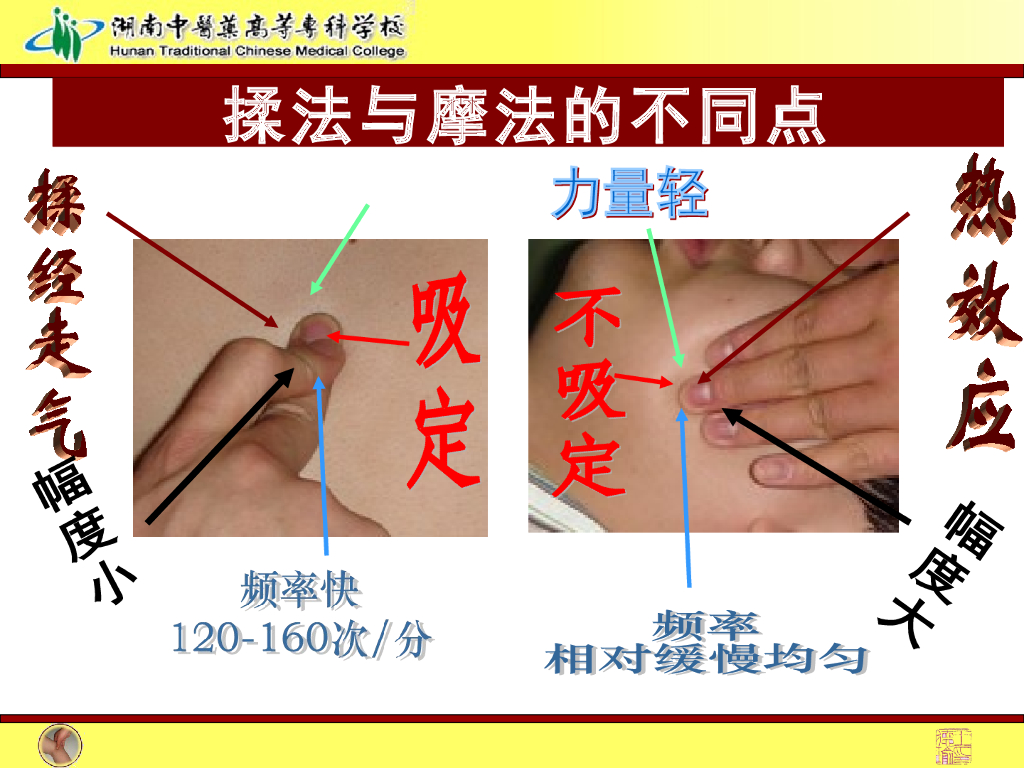 《推拿手法技术》演示文稿-揉法、摩法、推法、擦法1_第4页