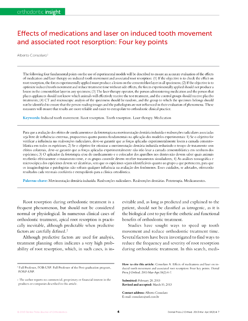 Effects of medications and laser on induced tooth movement