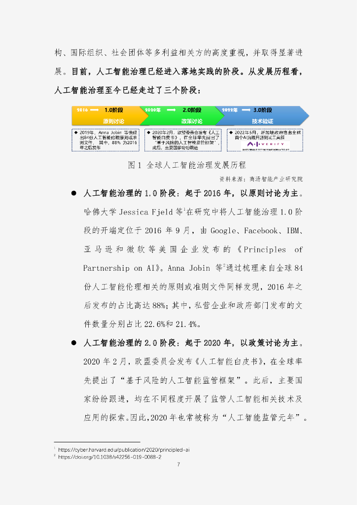 商汤：“平衡发展”的人工智能治理白皮书——商汤人工智能伦理与治理年度报告（2022年）_第7页