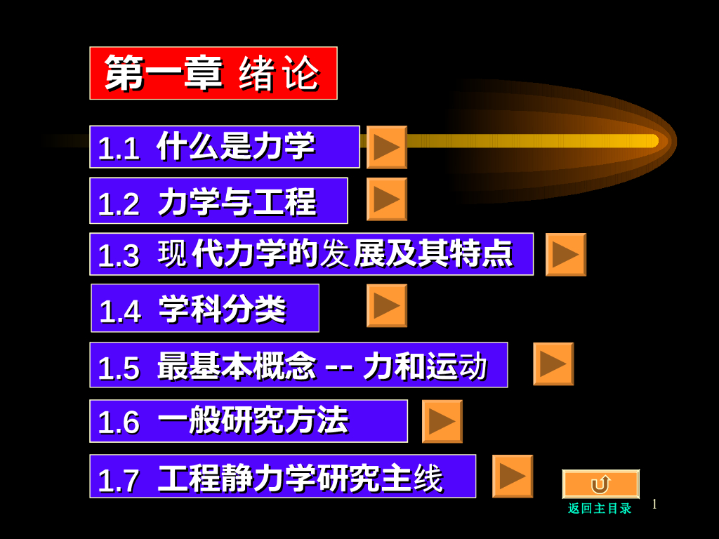 《工程力学》教学课件-第一章，绪论