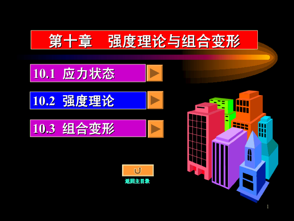 《工程力学》演示文稿-第二讲 强度理论简介