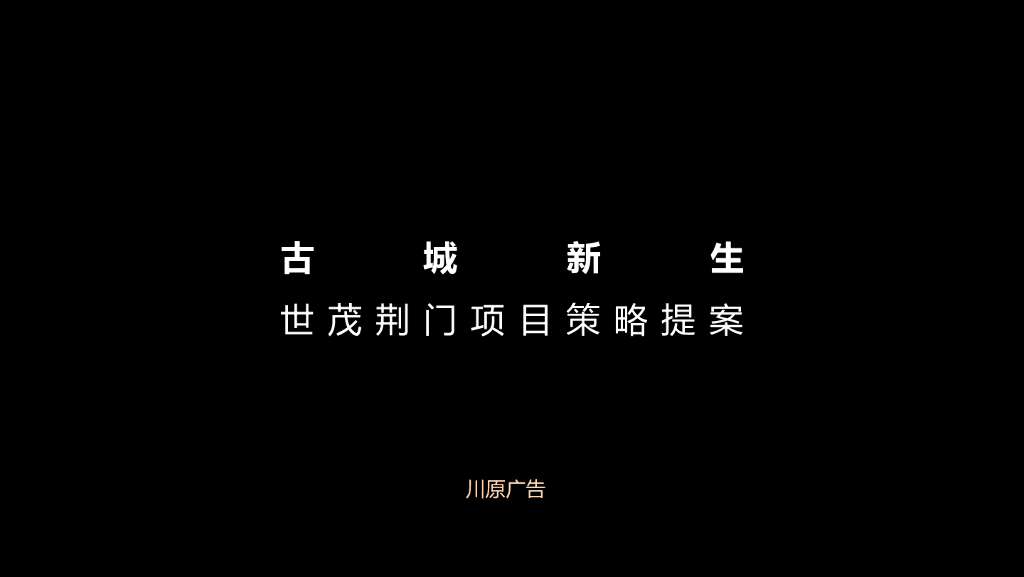 2019上海川原广告-世茂中国荆门古城商业改造项目提案