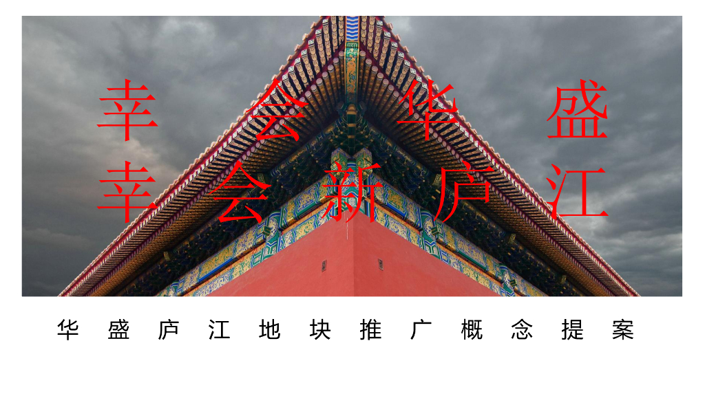 某广告公司-庐江华盛·东顾府提案