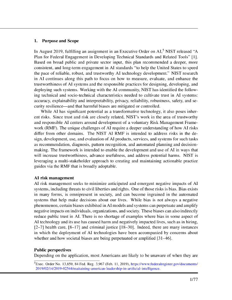 美国国家标准与技术研究所：建立标准，发现和管控人工智能存在的偏差（英文版）_第10页