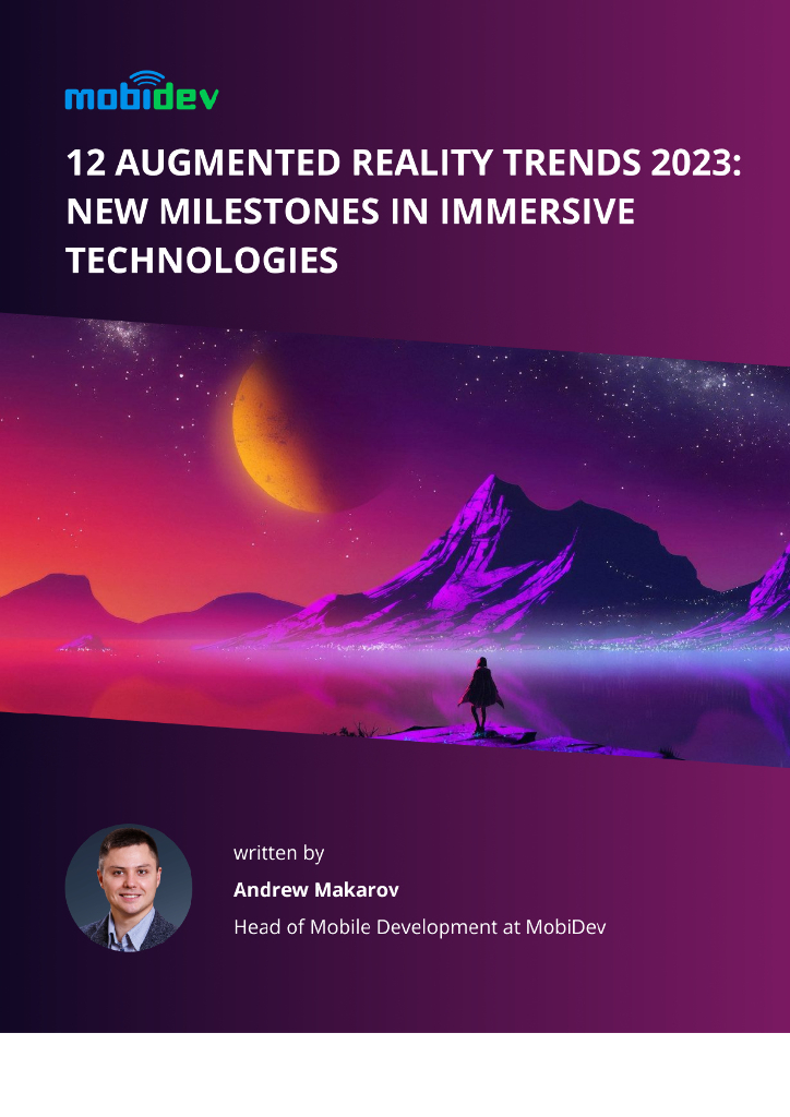 Mobidev：2023年12个增强现实趋势（英文版）