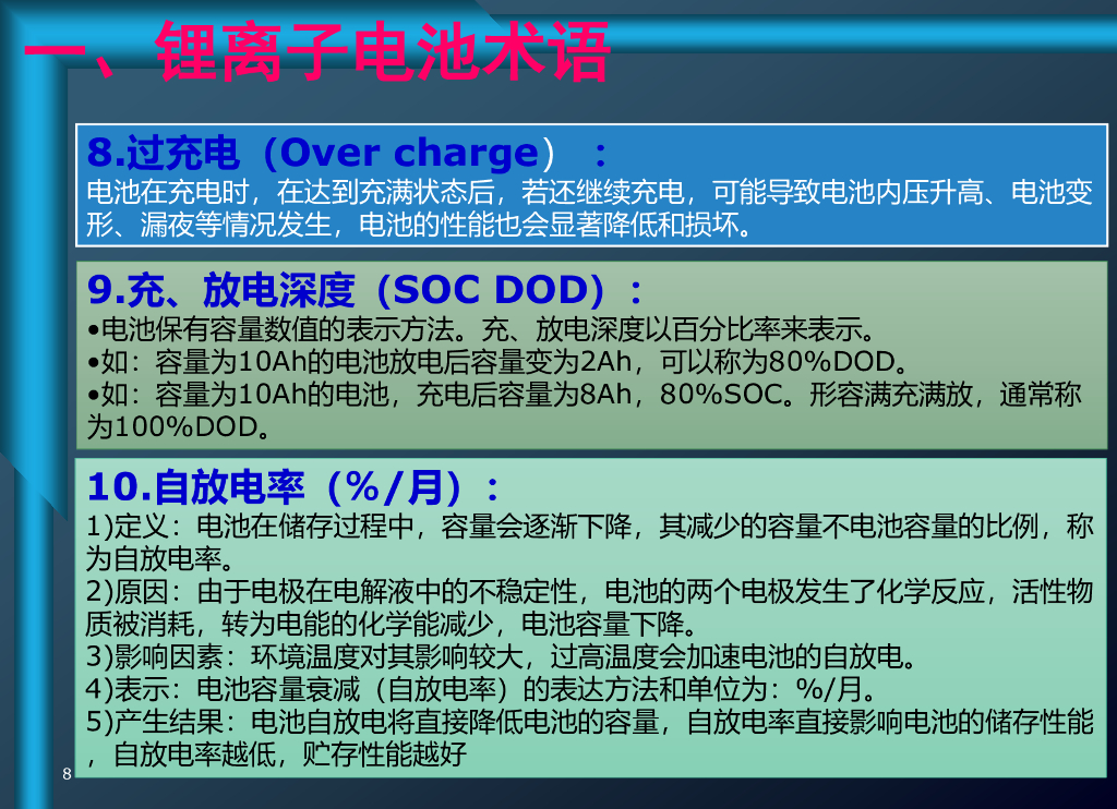 电动汽车锂离子电池PACK基础知识培训_第7页