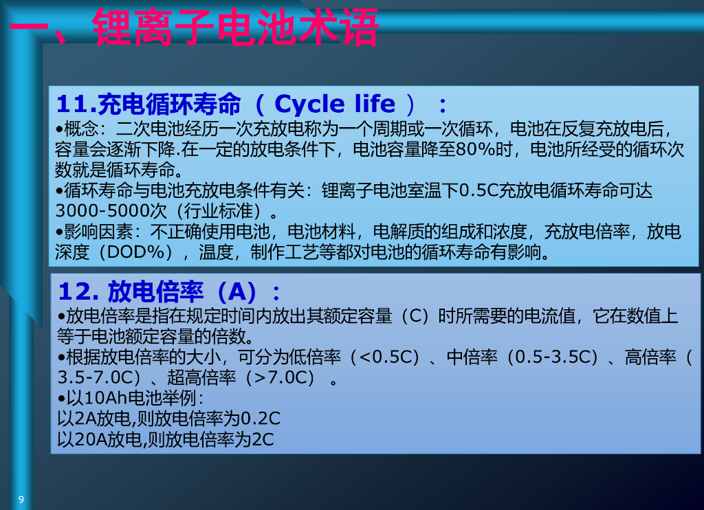 电动汽车锂离子电池PACK基础知识培训_第8页