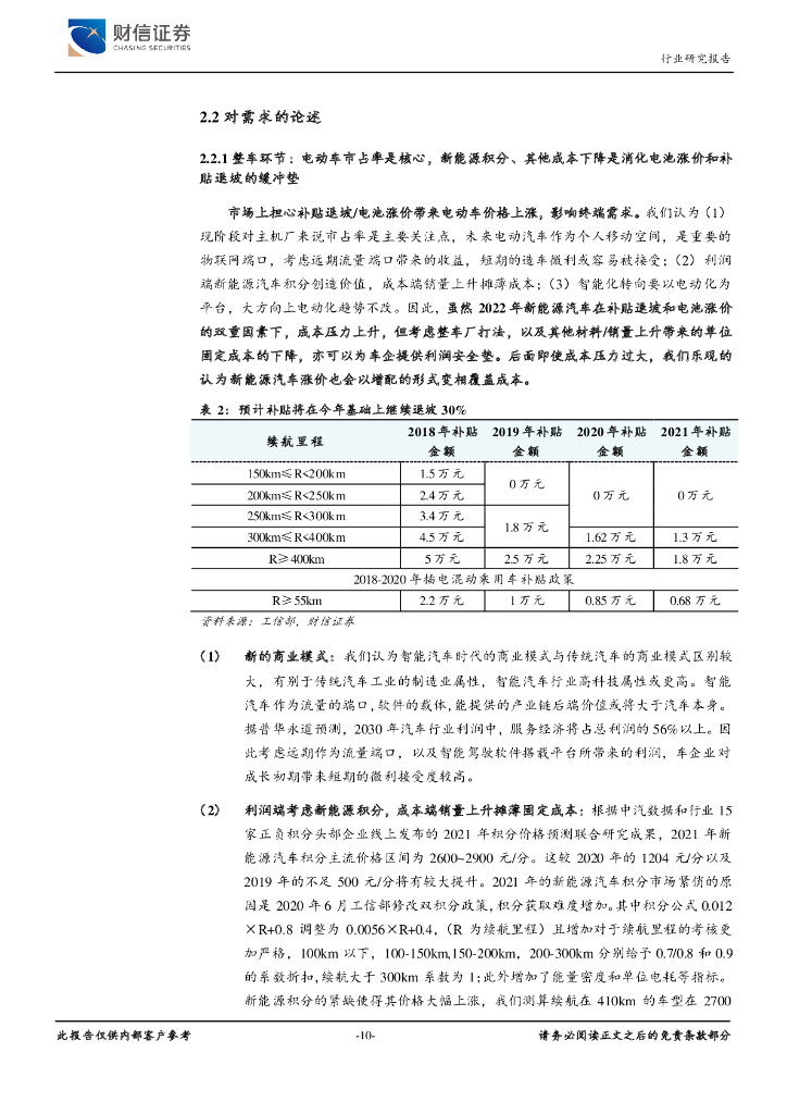 财信证券：证券研究报告 SW电池 助力碳中和，关注“成长和紧缺”_第10页