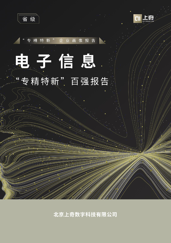 上奇研究院：电子信息“专精特新”百强报告