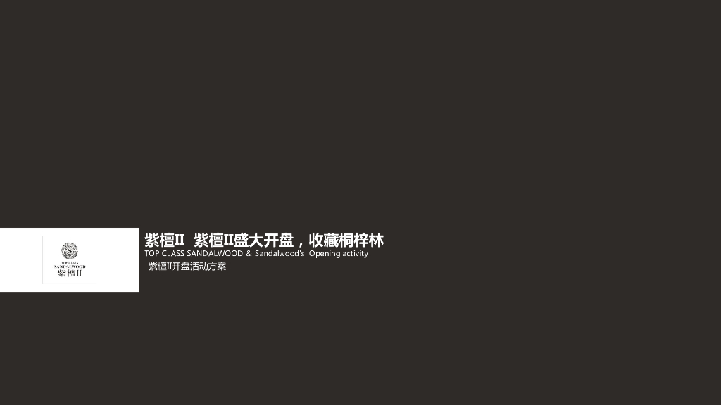 2017紫檀II开盘活动方案
