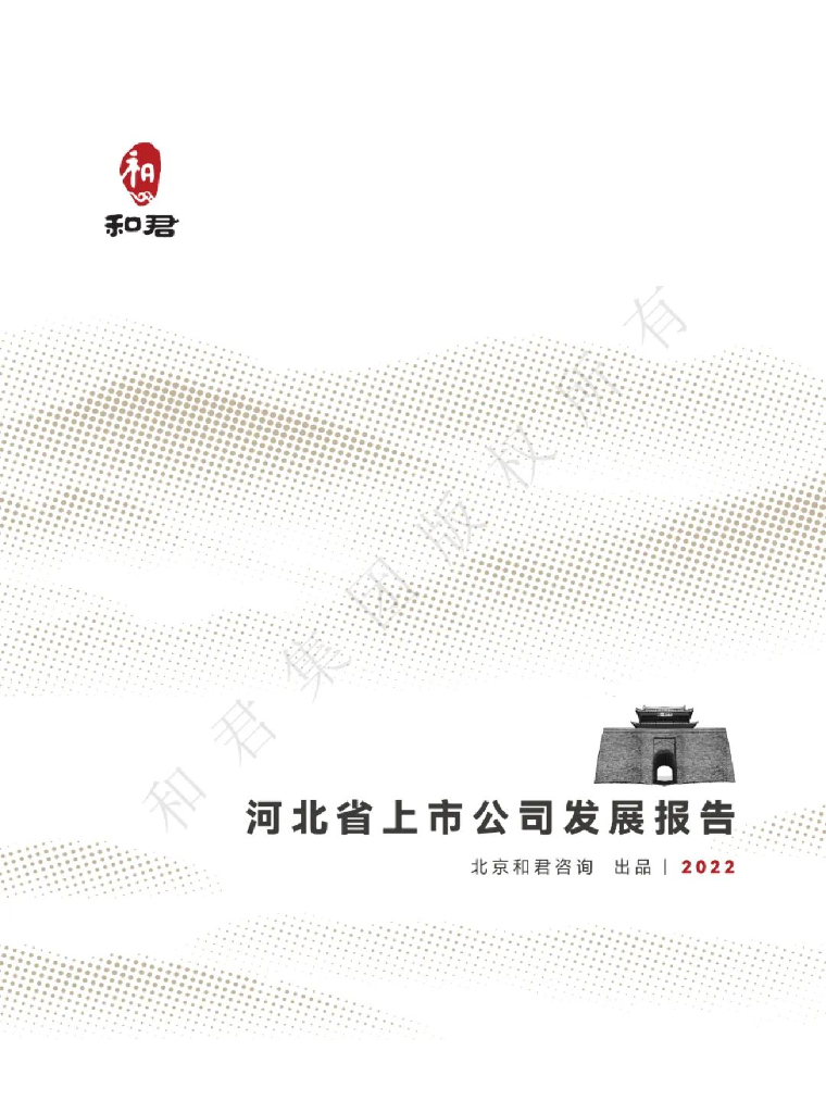 和君咨询：河北省上市公司发展报告（2022年）