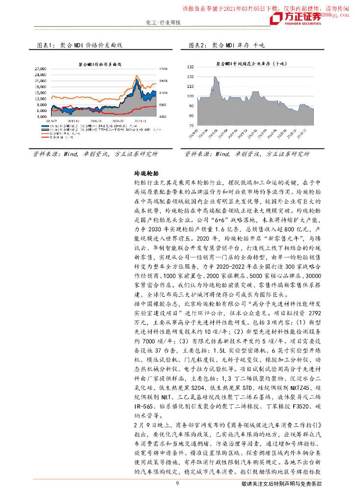 方正证券：万华签署碳达峰与碳中和宣言，玲珑拟建材料实验室_第9页