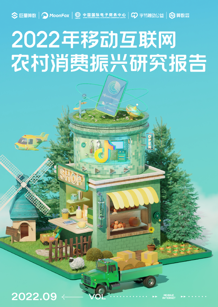 巨量算数：2022年移动互联网农村消费振兴研究报告