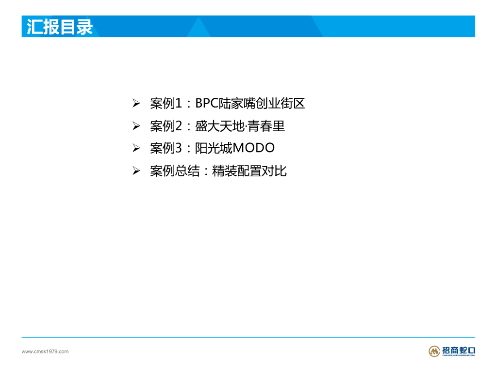 loft精装项目市调报告