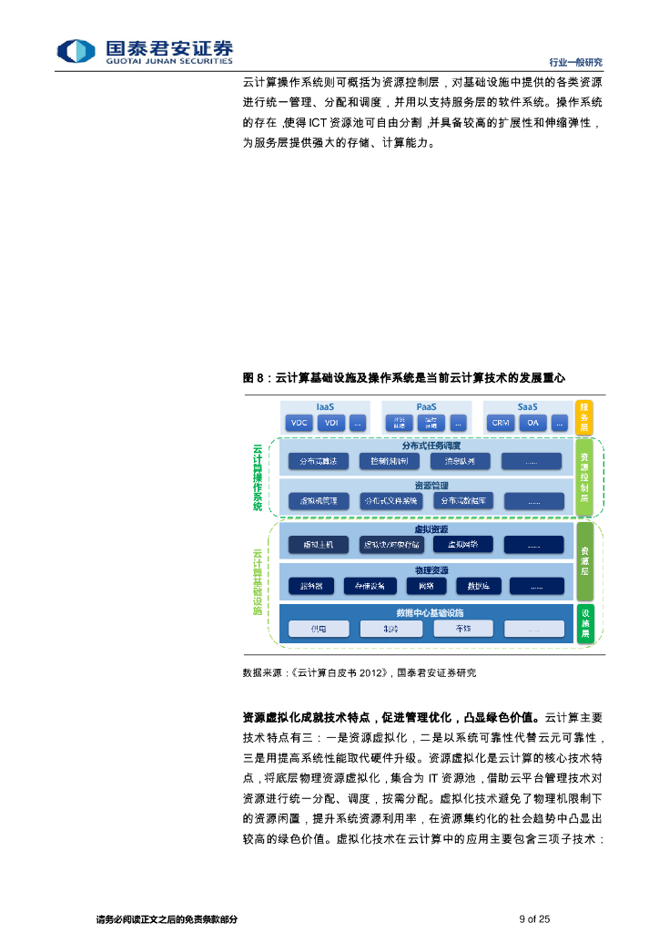 国泰君安：计算机行业-云计算的算力集约利用对碳中和的实际支撑影响_第9页