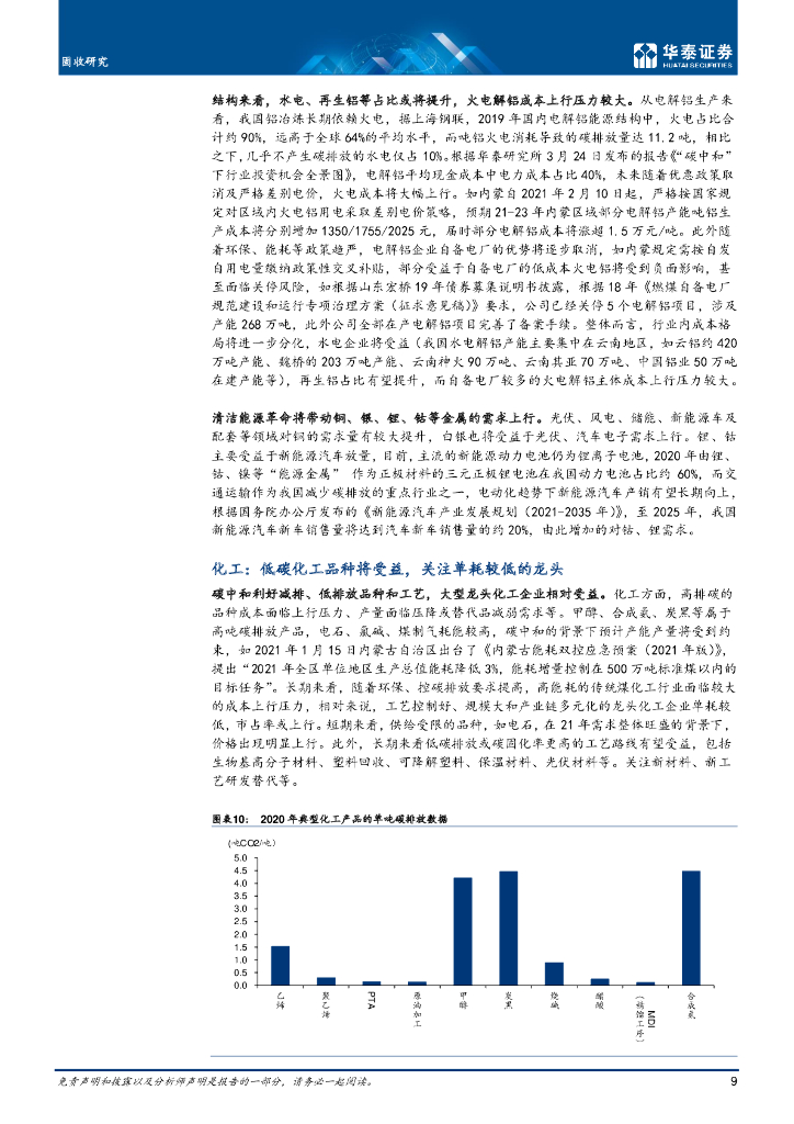 华泰证券：碳中和对信用债投资有何影响_第9页