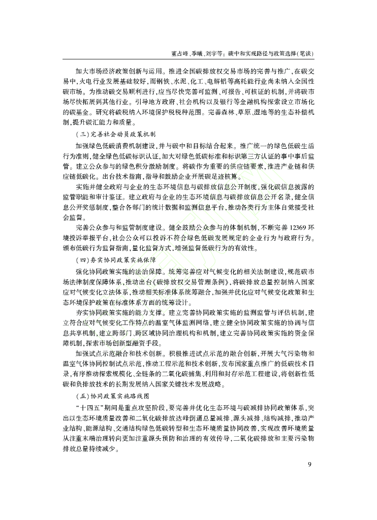 碳中和实现路径与政策选择_第6页