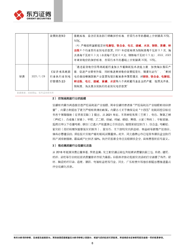东方证券：走向碳中和系列-从中央到地方_第8页