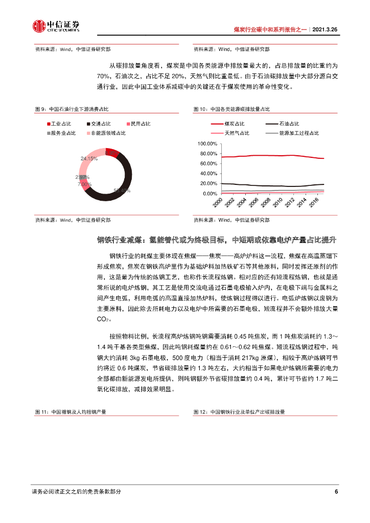中信证券：碳中和下的煤炭-无近忧，需远虑_第9页