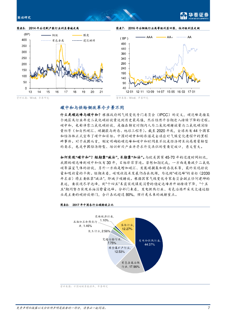 华泰证券：碳中和与供给侧改革-今夕景不同_第7页