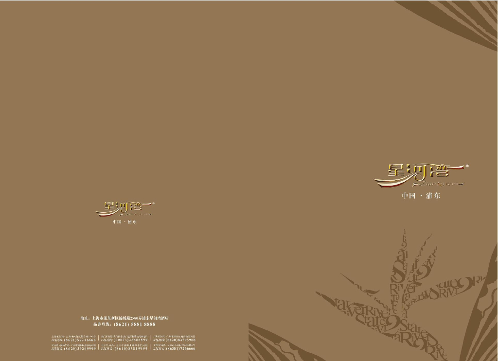 浦东星河湾楼书-未