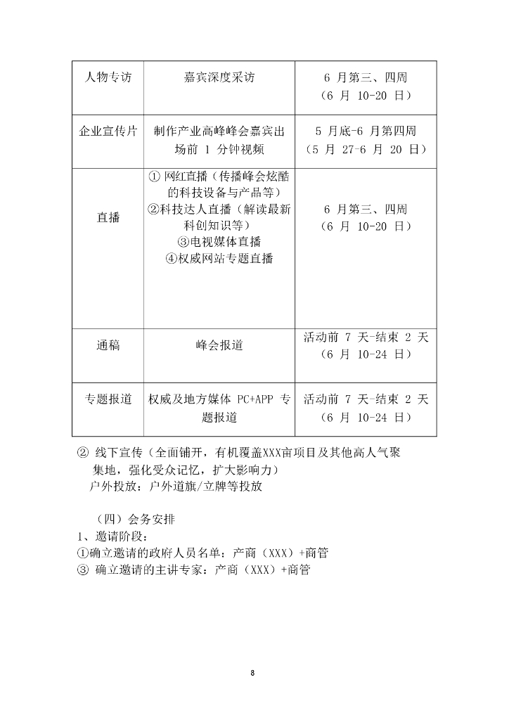2019粤港澳大湾区科创城首期产业项目签约新闻发布会-暨人工智能发展峰会活动策划方案_第10页