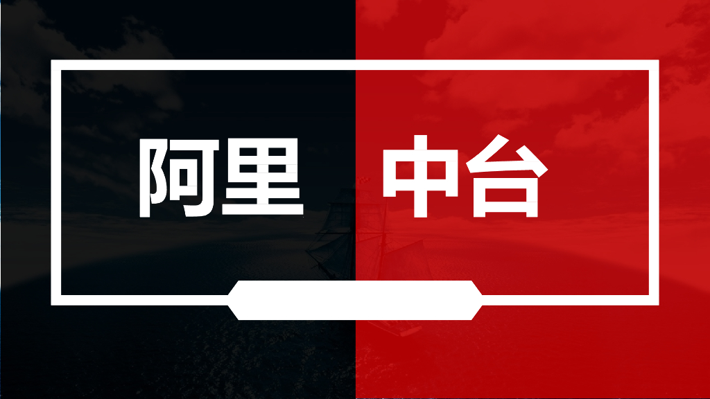 阿里：大中台小前台架构详解