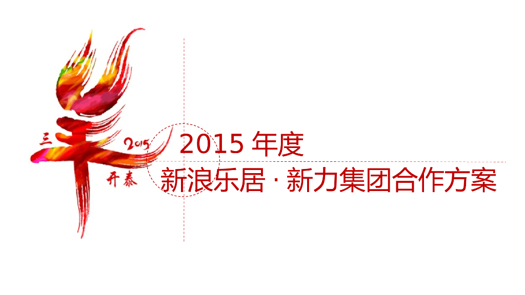 2015新浪乐居·新力集团合作方案