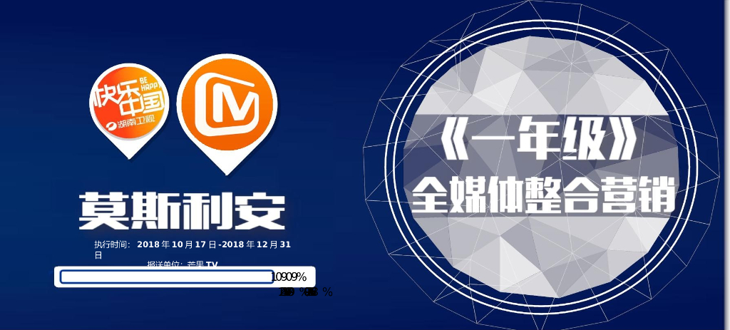 2018《一年级》芒果TV全媒体整合营销案例-莫斯利安