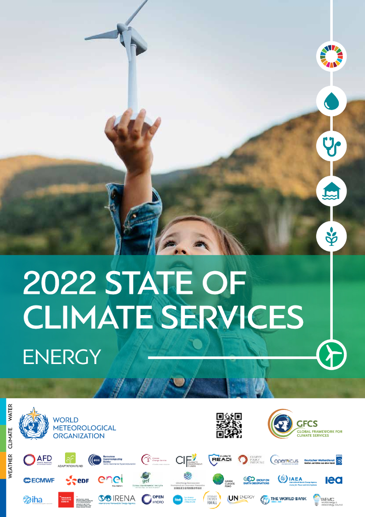 世界气象组织：2022年气候服务状况：<em>能源</em>（英文版） 海报